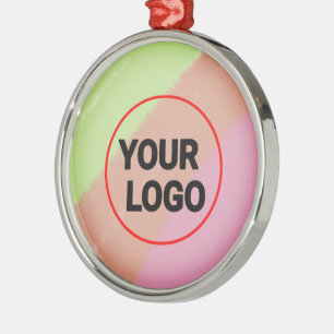 Ornamento De Metal simples e mínimo adicione seu nome bridesmaid casa