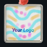 Ornamento De Metal simples e mínimo adicione seu nome bridesmaid casa<br><div class="desc">design</div>