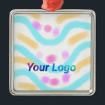 Ornamento De Metal simples e mínimo adicione seu nome bridesmaid casa<br><div class="desc">design</div>