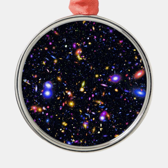 Ornamento De Metal Simulação do Telescópio Espacial James Webb - Arte (Frente)