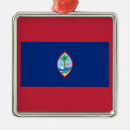 Ornamento De Metal Sinalizador Guam