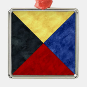 Ornamento De Metal Sinalizador Marítimo de Sinal Náutico de Cores Aqu