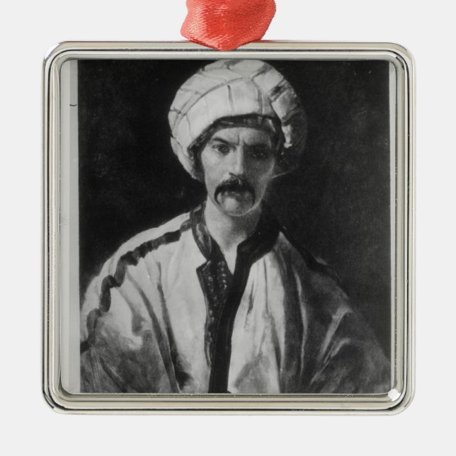 Ornamento De Metal Sir Richard Burton (Frente)