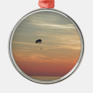 Ornamento De Metal Skydiving