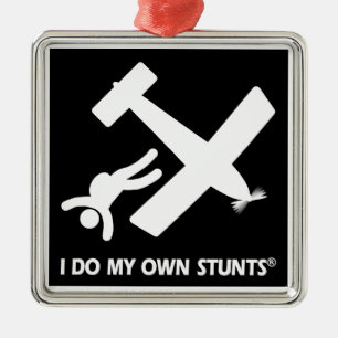 Ornamento De Metal Skydiving meus próprios conluios