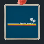 Ornamento De Metal Slaughter Beach<br><div class="desc">Slaughter Beach é um local pacífico e adorável na costa da Baía de Delaware, que é especialmente popular para a sua grande população de aves que vêm se alimentar de caranguejos ferraduras presos na costa.</div>