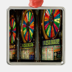 Ornamento De Metal Slots machines de Las Vegas