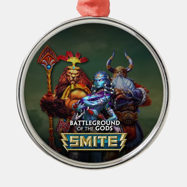 Ornamento De Metal SMITE: Deuses (Frente)
