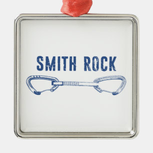 Ornamento De Metal Smith Rock Escalando rapidamente