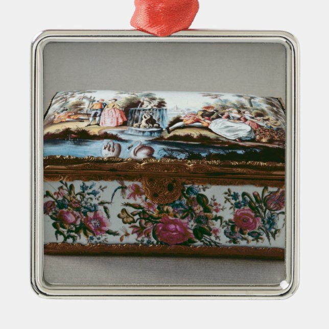 Ornamento De Metal Snuffbox, c.1750 (Frente)