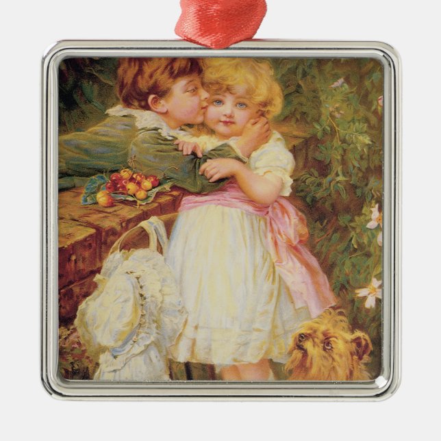 Ornamento De Metal Sobre a parede do jardim (Frente)