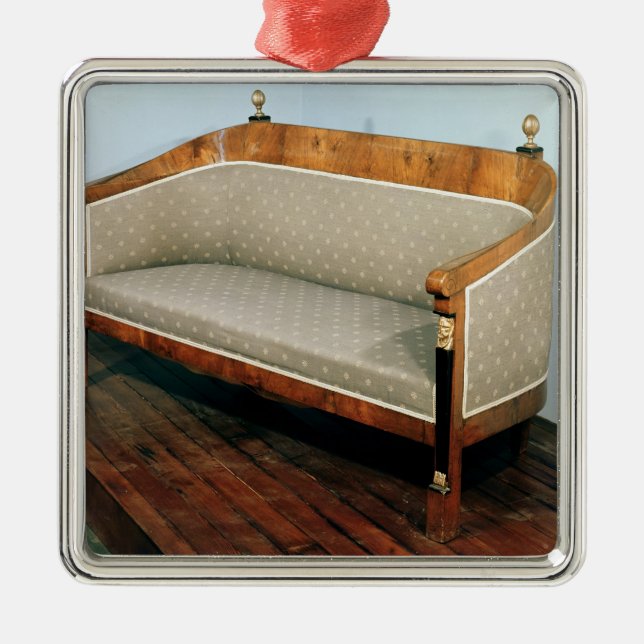 Ornamento De Metal Sofá, estilo de Biedermeier, c.1820 (Frente)