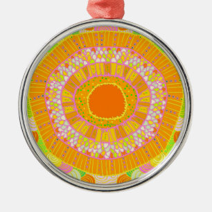 Ornamento De Metal Sol tropical - Sol Arizona