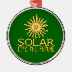 Ornamento De Metal Solar Energy