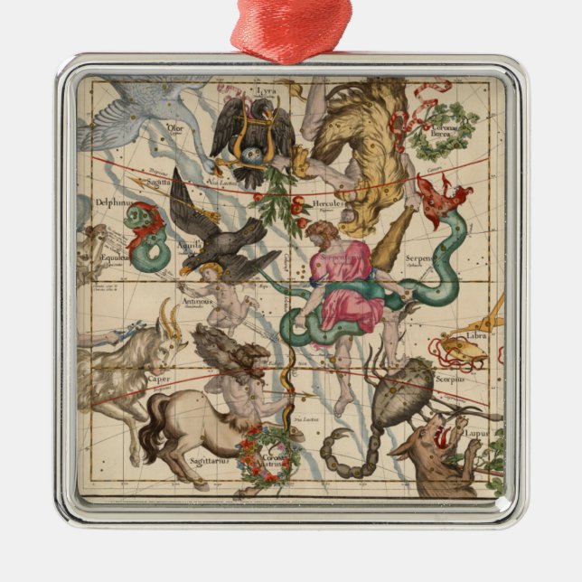 Ornamento De Metal Solstício de inverno (Frente)