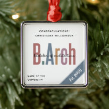 Solteiro BArch personalizado de graduação de arqui