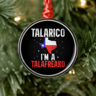 Ornamento De Metal Sou Um Talafreako James Talarico 2026 Texas
