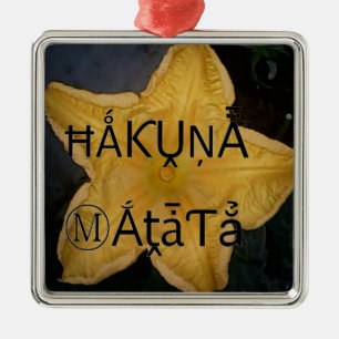 Ornamento De Metal Sou uma estrela dentro.