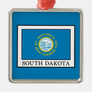 Ornamento De Metal South Dakota