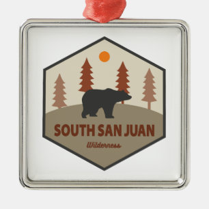 Ornamento De Metal South San Juan Wilderness Colorado Bear