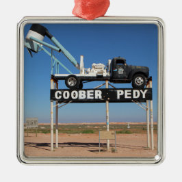 Ornamento De Metal Souvenir Personalizado do Pedy Outback Coober