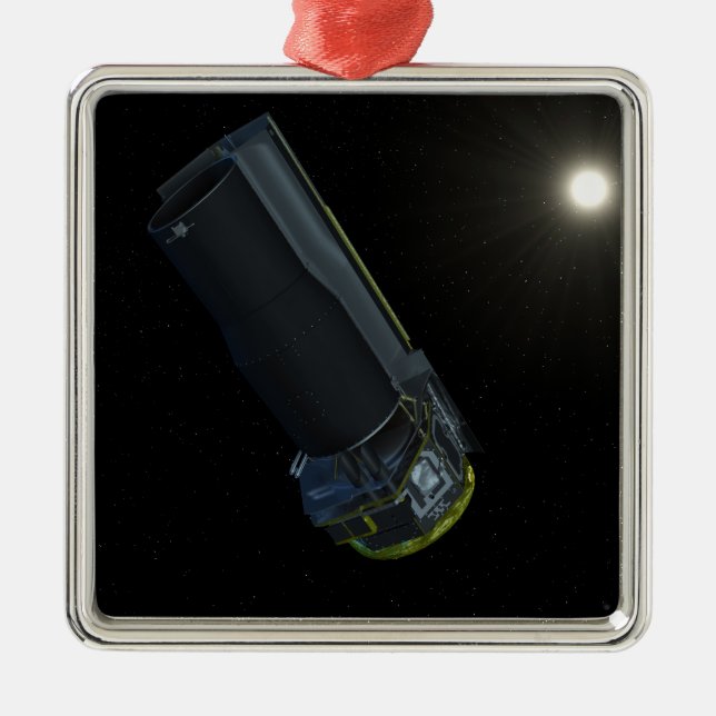 Ornamento De Metal Spitzer visto à luz visível (Frente)