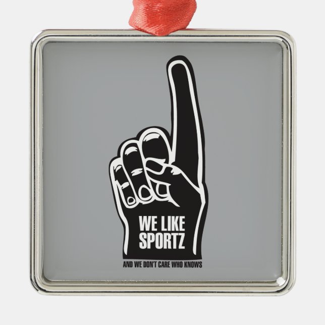 Ornamento De Metal Sportz 2 (Frente)