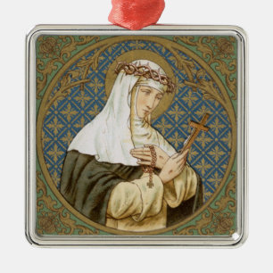 Ornamento De Metal St. Catherine de Siena (BK 19)