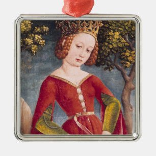 Ornamento De Metal St George e o dragão