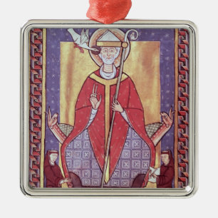 Ornamento De Metal St Gregory
