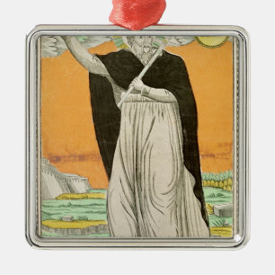 Ornamento De Metal St Ignatius de Loyola