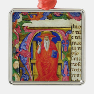 Ornamento De Metal St Jerome