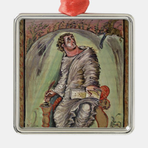 Ornamento De Metal St Mark em sua mesa