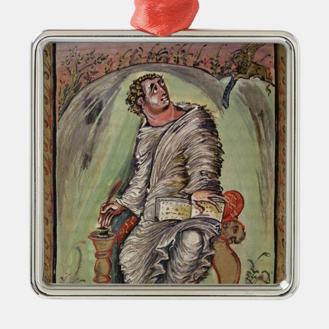 Ornamento De Metal St Mark em sua mesa (Frente)