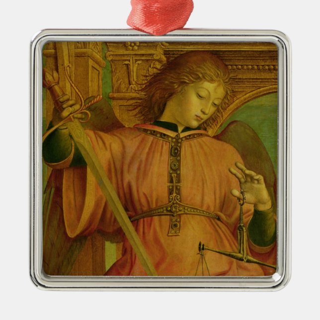 Ornamento De Metal St Michael (Frente)