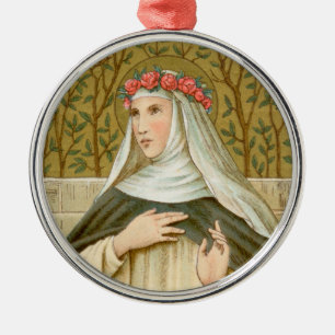 Ornamento De Metal St. Rosa de Lima (BK 020)
