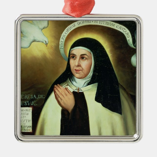 Ornamento De Metal St Theresa de Avila 1570 (Frente)