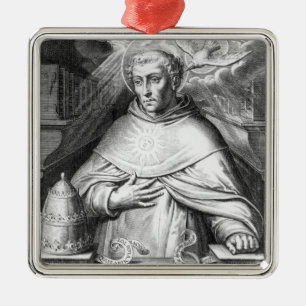 Ornamento De Metal St Thomas Aquinas