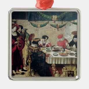 Ornamento De Metal St Thomas Aquinas e Louis IX