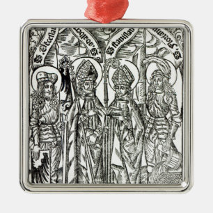 Ornamento De Metal St. Wenceslaus, Adalbert, St. Florian de