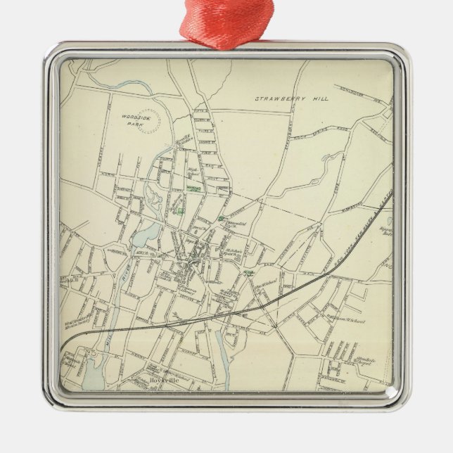 Ornamento De Metal Stamford (Frente)