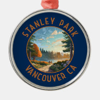 Stanley Park Vancouver Canadá Arte Afetada Retroat