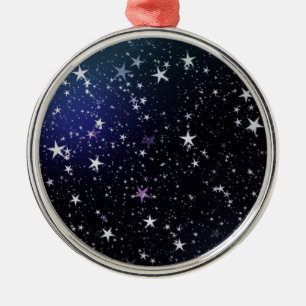 Ornamento De Metal Star Gazer Nature Sky Space Paz Destino de Amor