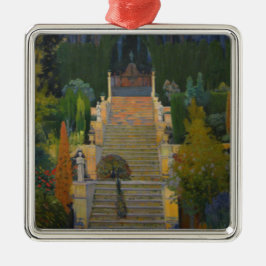 Ornamento De Metal Stated Garden em Maiorca (por Santiago Rusiñol)