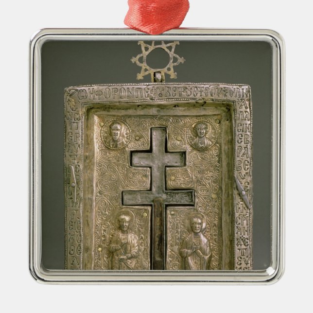Ornamento De Metal Staurothek (Frente)