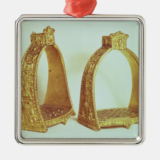 Ornamento De Metal Stirrups que pertencem a Louis XIV (Frente)