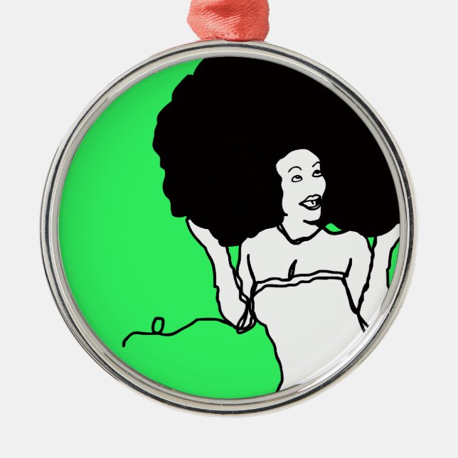 Ornamento De Metal string do (Frente)