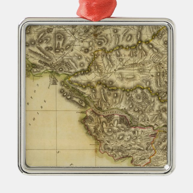 Ornamento De Metal Sudoeste de Perthshire (Frente)