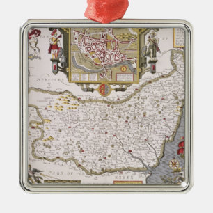 Ornamento De Metal Suffolk e a situação de Ipswich