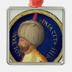 Ornamento De Metal Sultão Bayezid I